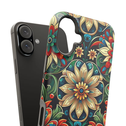 Celestial flowers MagSafe Tough Iphone Case