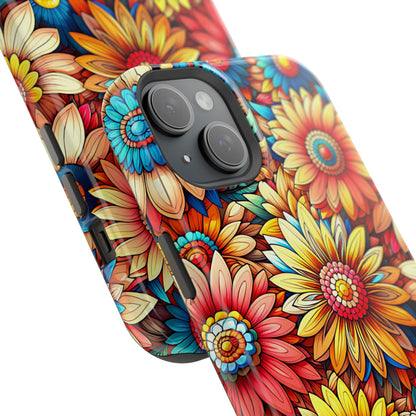 Flowers MagSafe Tough Iphone Case