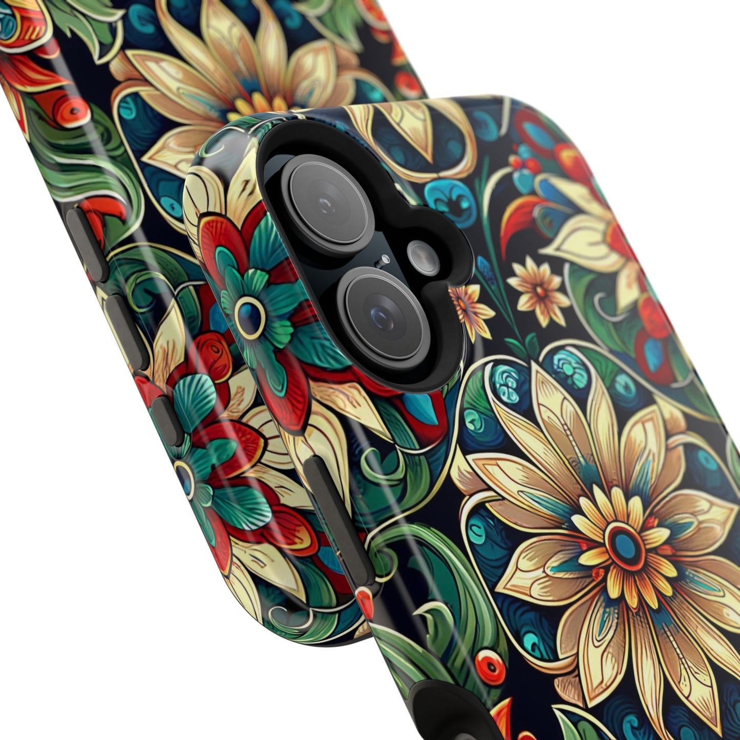 Celestial flowers MagSafe Tough Iphone Case