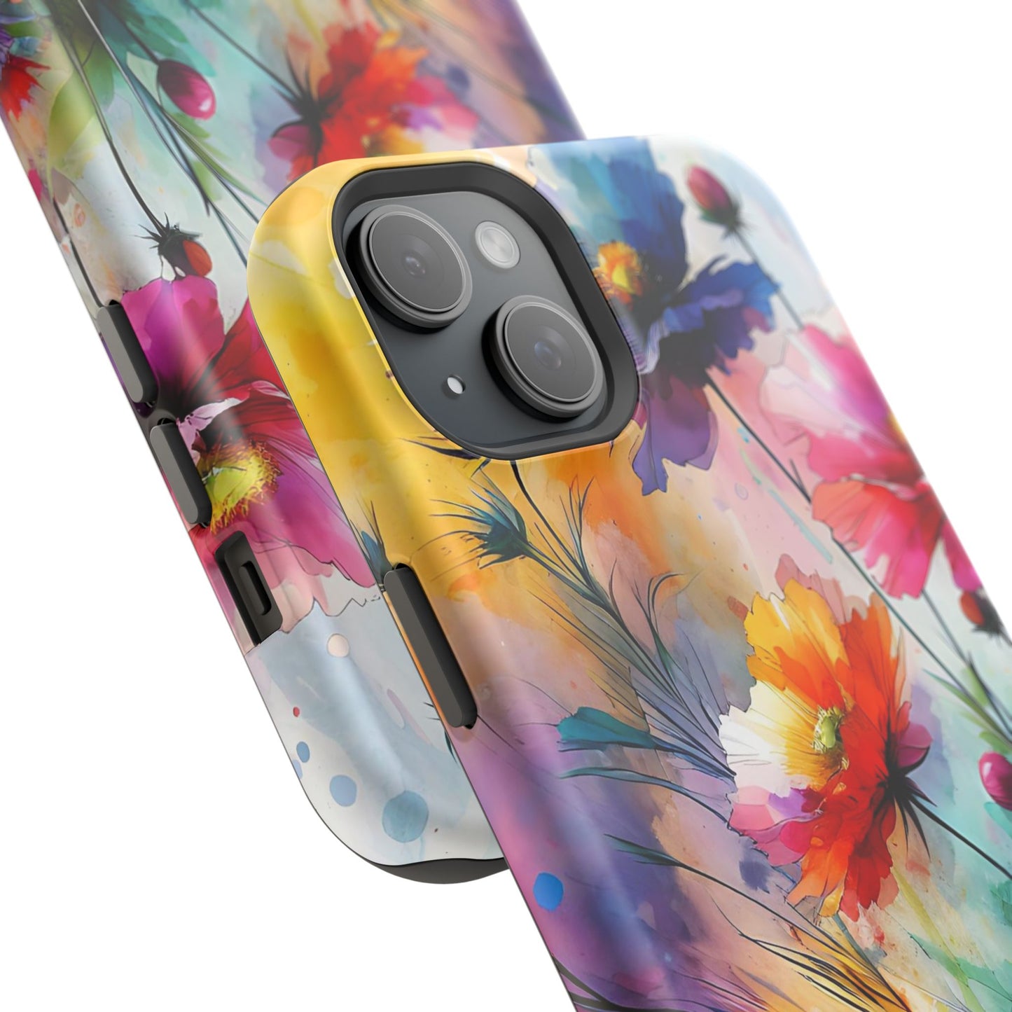 Flowers Style MagSafe Tough Iphone Case