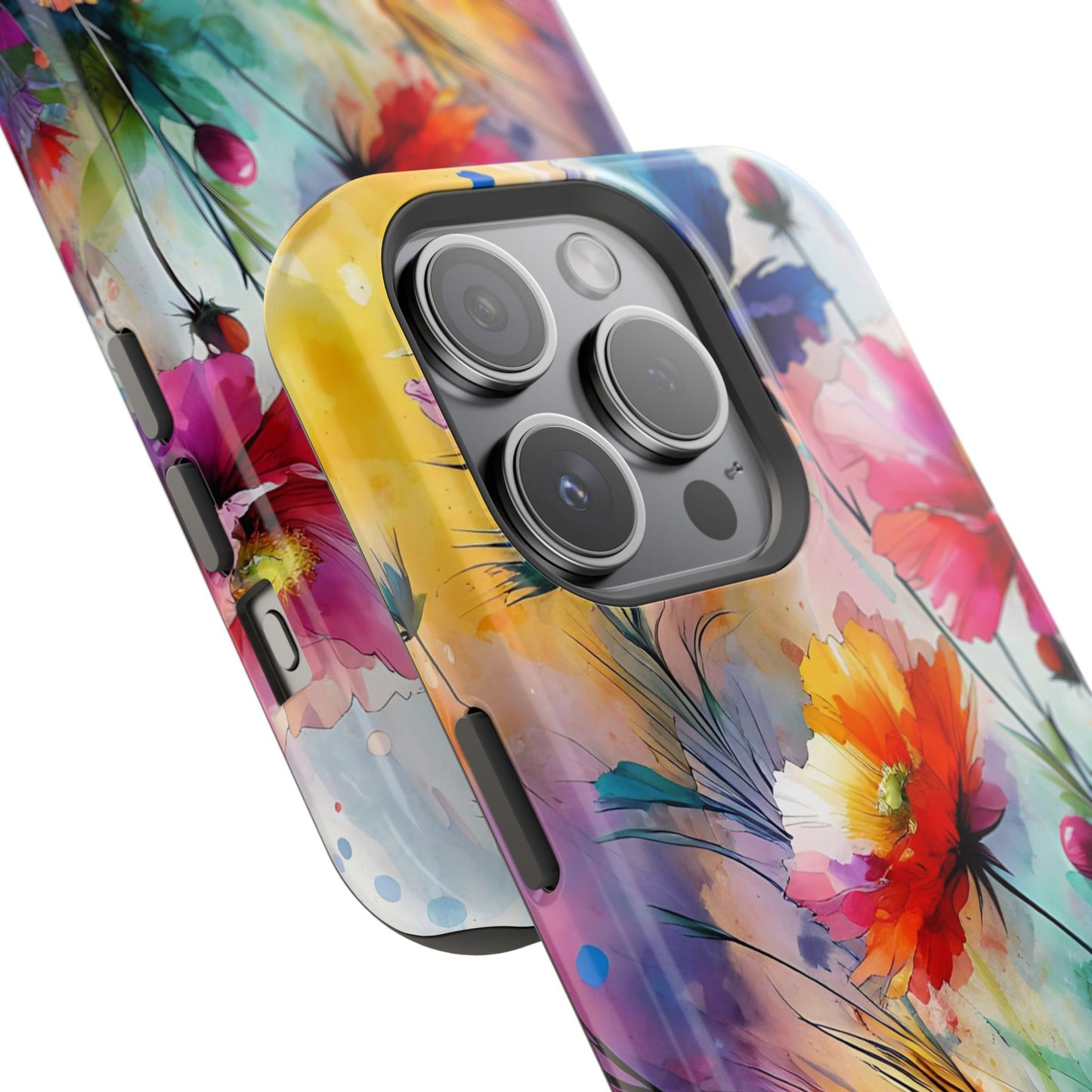 Flowers Style MagSafe Tough Iphone Case