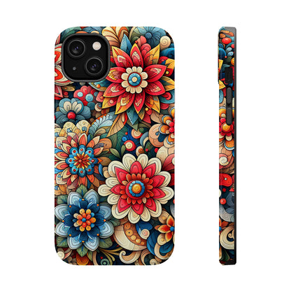 Flowers MagSafe Tough Iphone Case