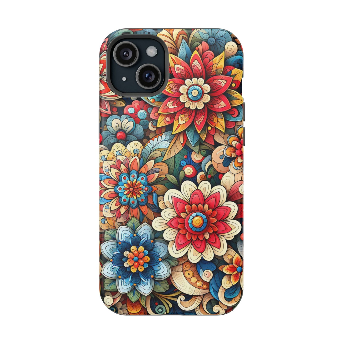 Flowers MagSafe Tough Iphone Case