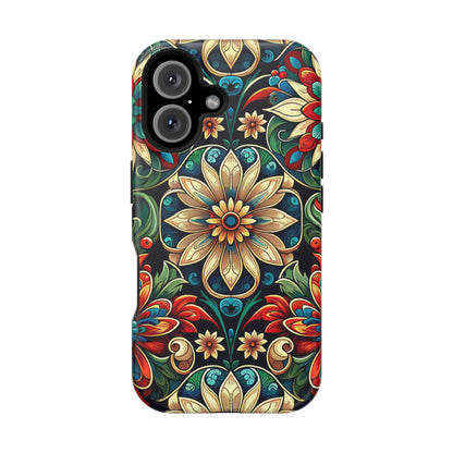 Celestial flowers MagSafe Tough Iphone Case