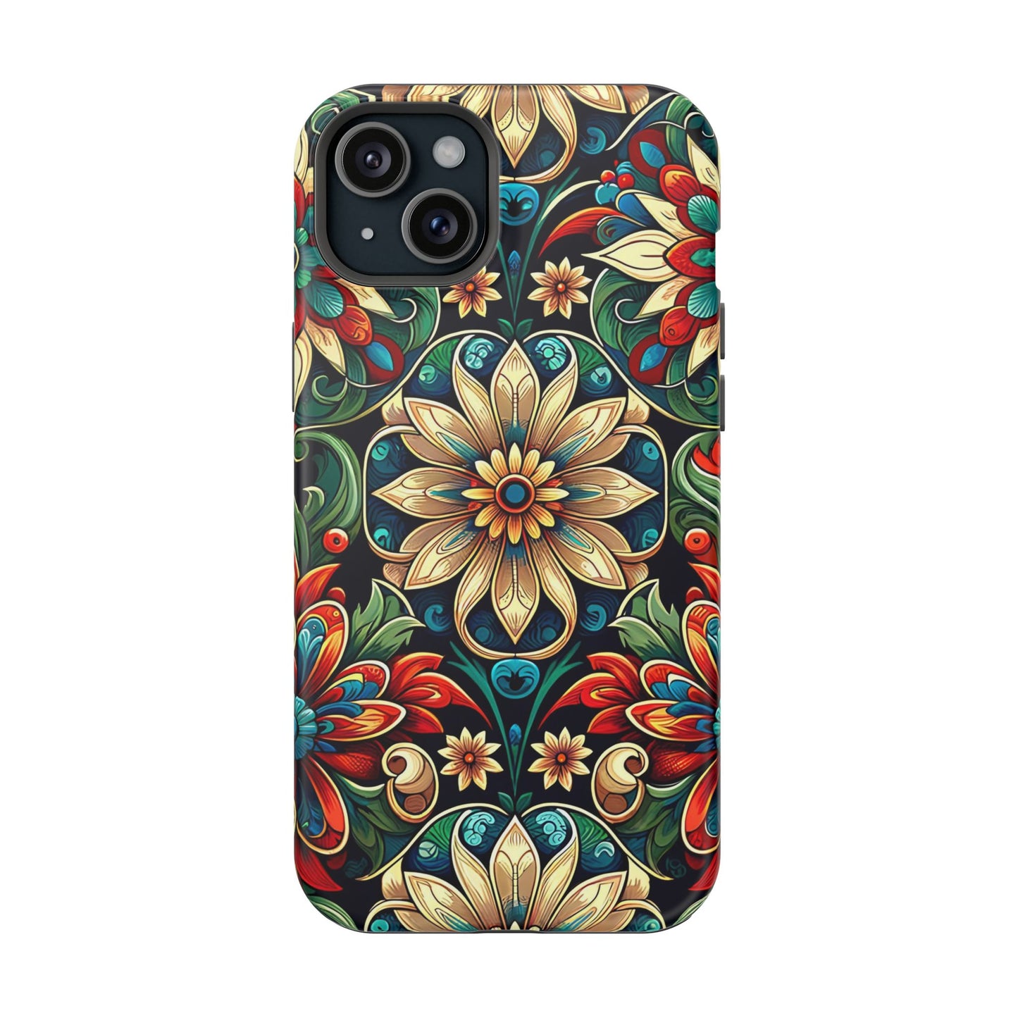 Celestial flowers MagSafe Tough Iphone Case