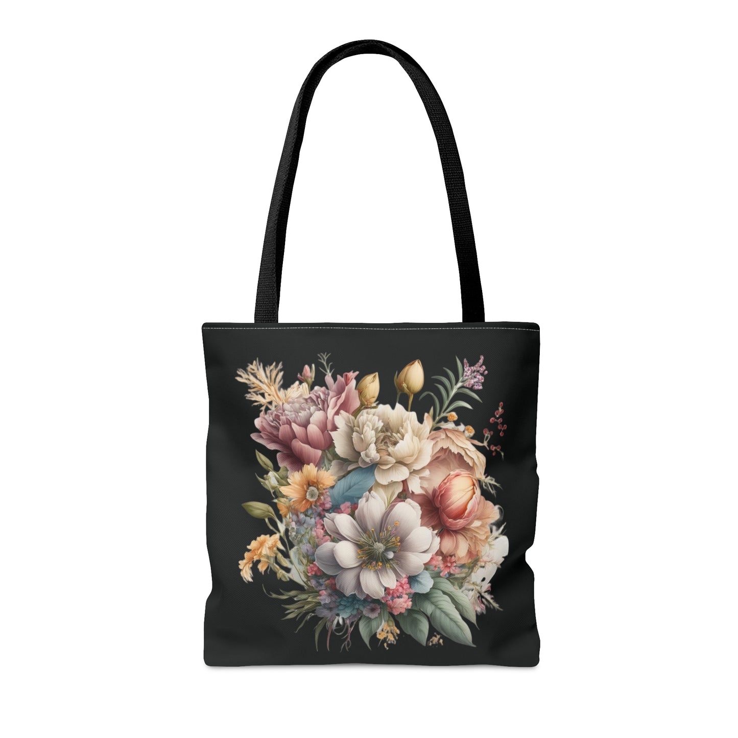 Wild flowers Tote Bag, colorful wildflowers, watercolor tote bag