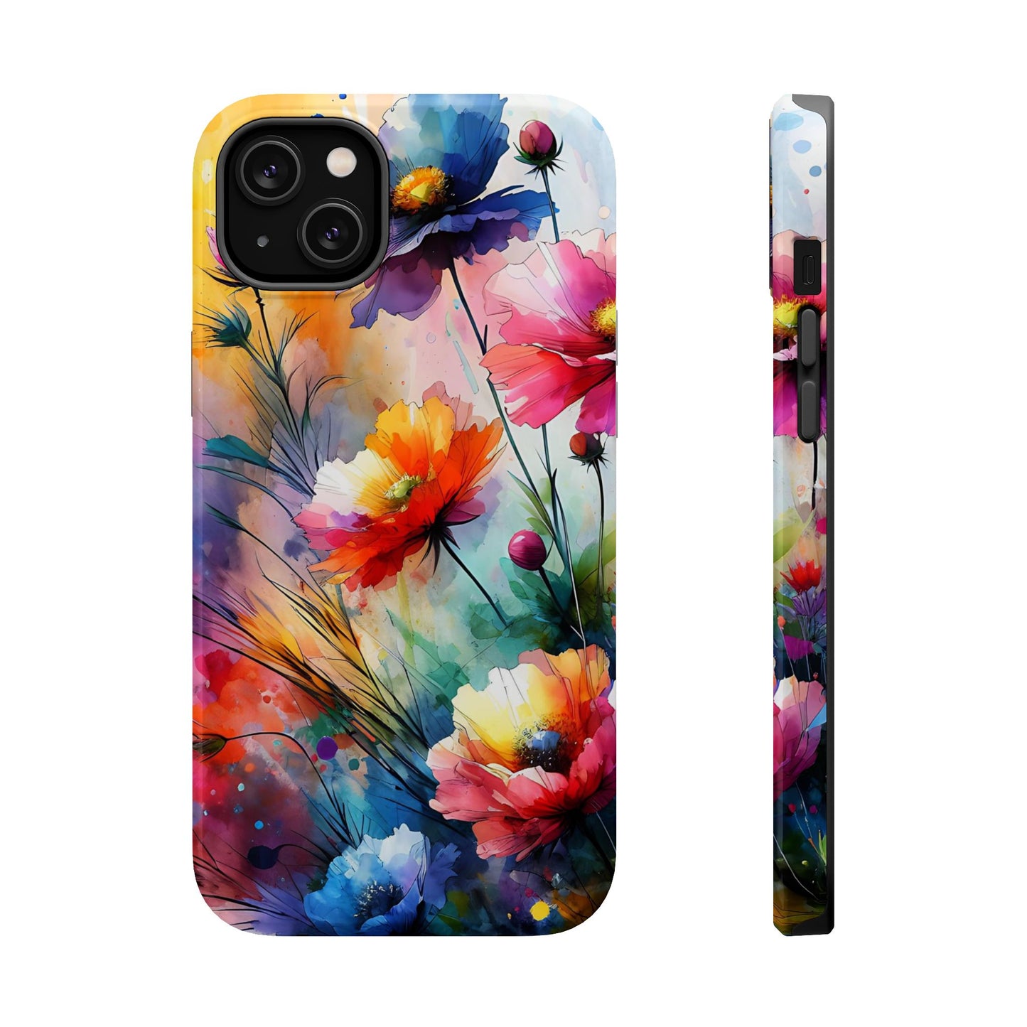 Flowers Style MagSafe Tough Iphone Case