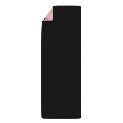 Lotus Rubber Yoga Mat, Align Breathe Thrive