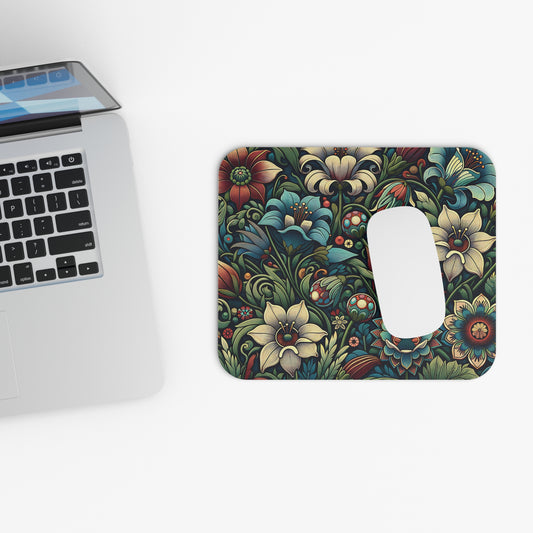 Flower Mouse Pad Rectangle