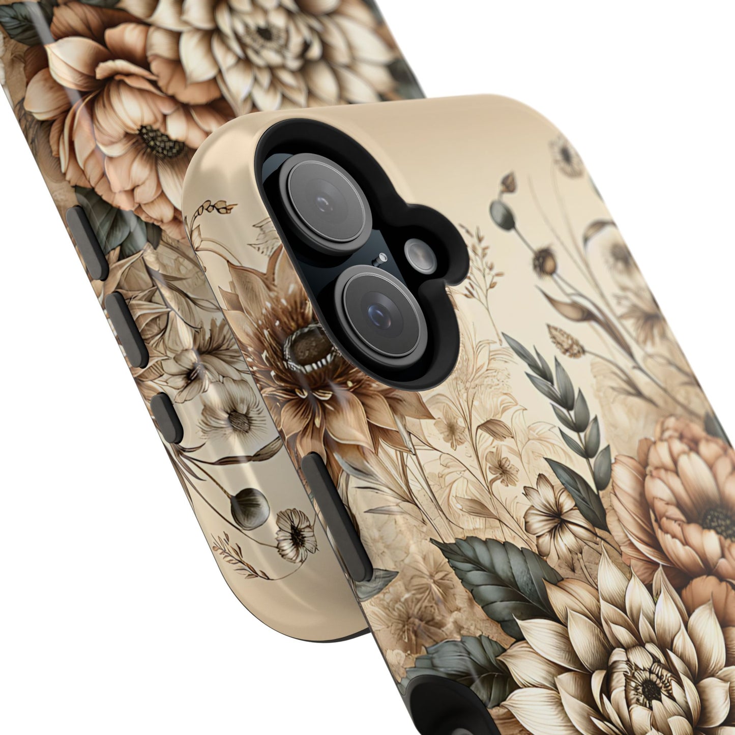 Boho flowers MagSafe Tough Iphone Case