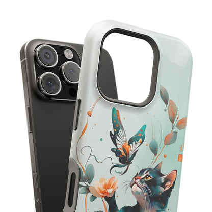 Kitten phone case, MagSafe Tough Iphone Cases