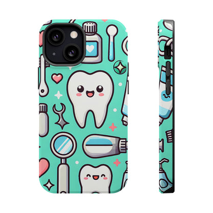 Kawai dentist MagSafe Tough Iphone Case