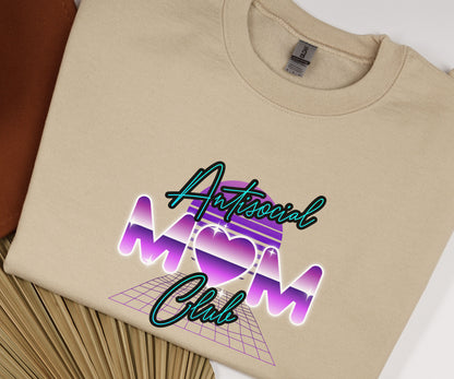 Antisocial Mom Club sweatshirt