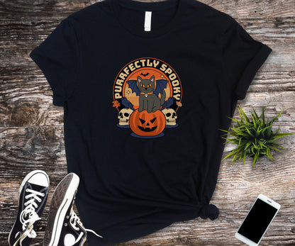 Halloween cat shirt, halloween shirt