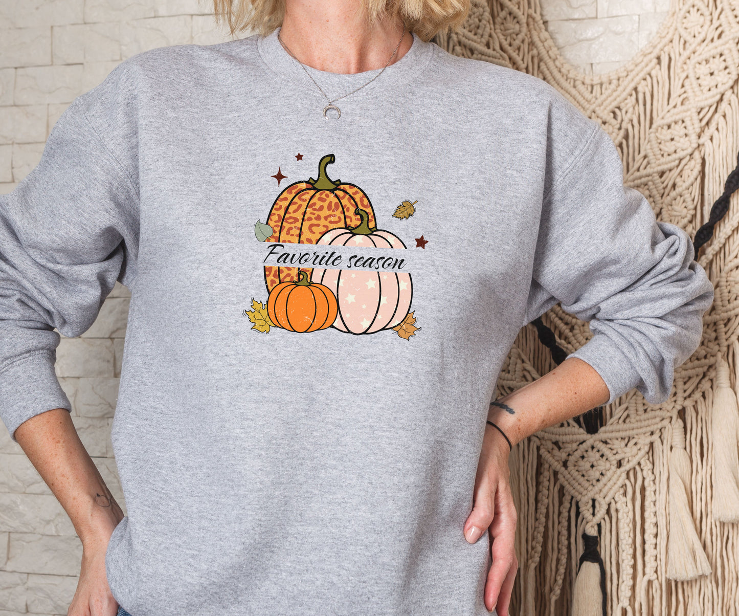 Pumpkin, favorite season, fall sweatshirt