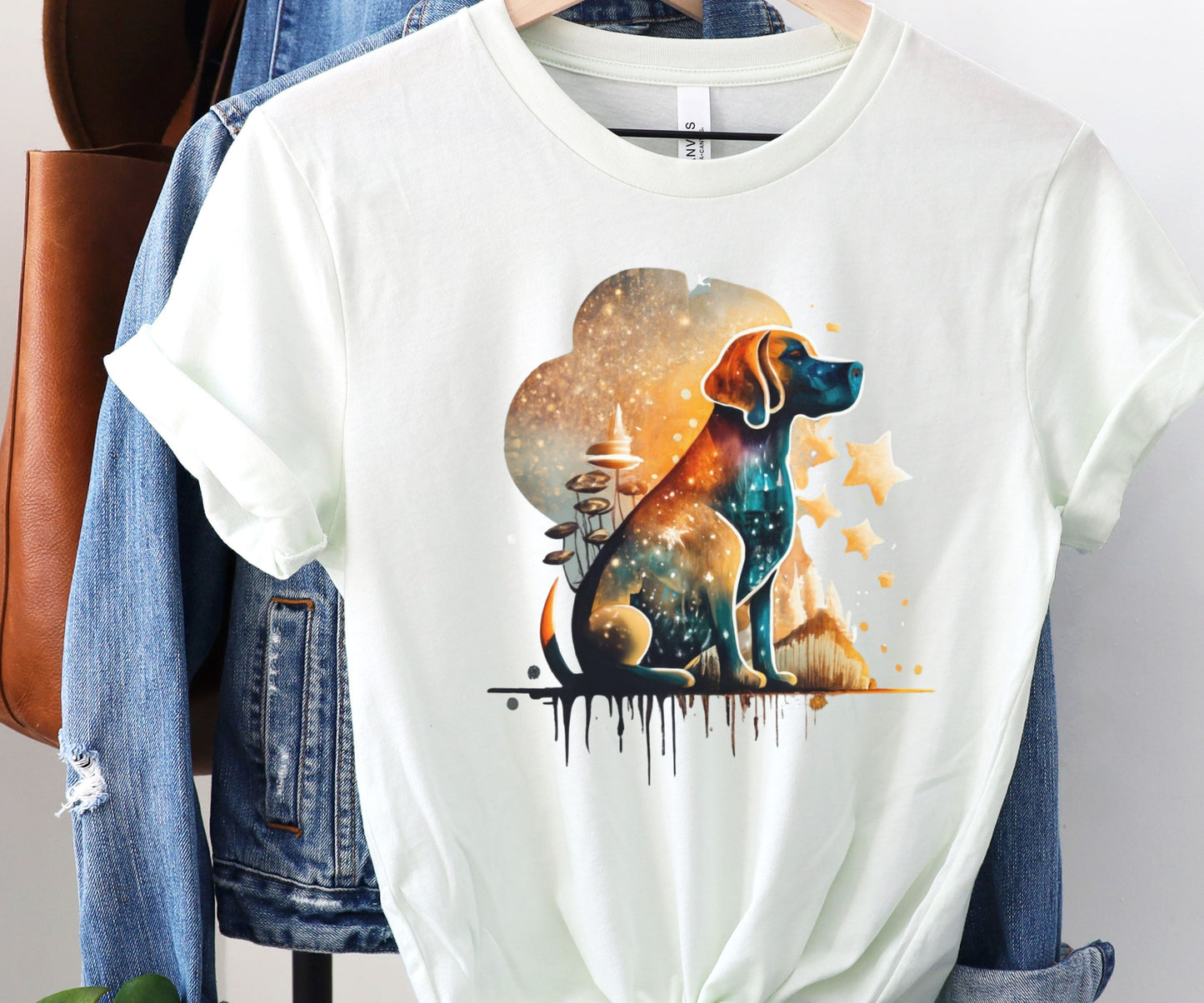 Colorful Beagle shirt, beagle owner shirt