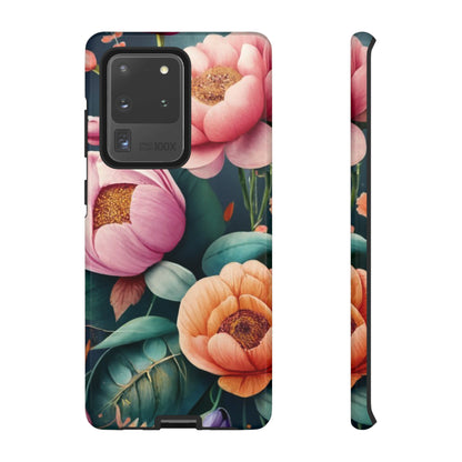 wildflower phone case, flower iphone case, flower Samsung case