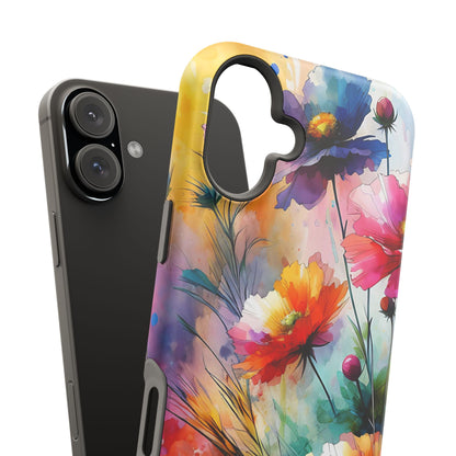 Flowers Style MagSafe Tough Iphone Case