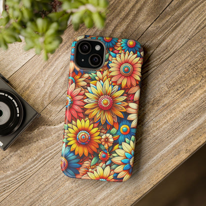 Flowers MagSafe Tough Iphone Case