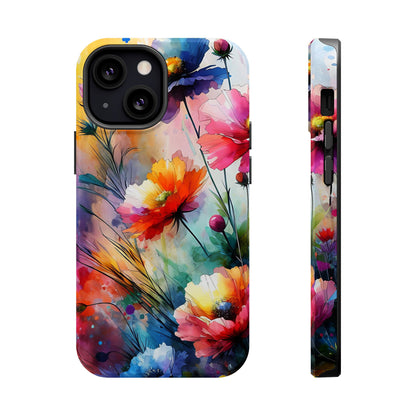 Flowers Style MagSafe Tough Iphone Case