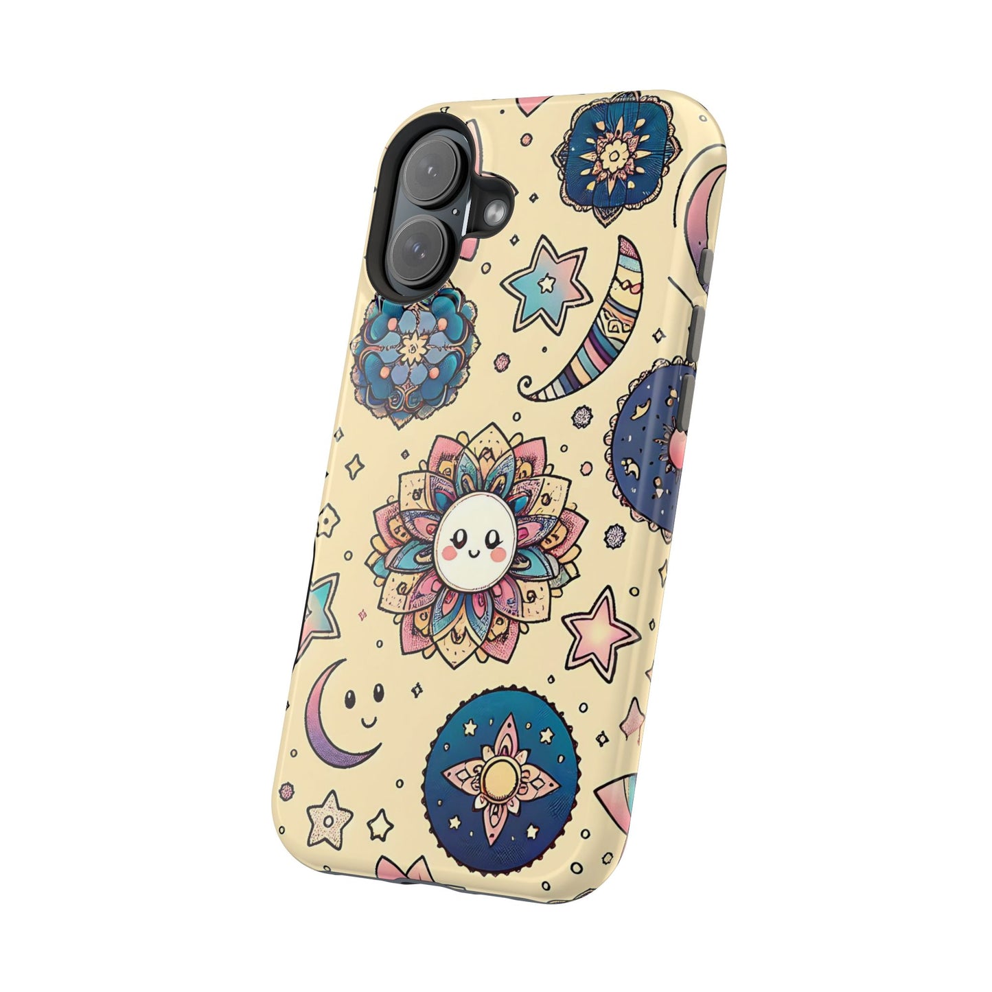 Celestial flowers MagSafe Tough Iphone Case