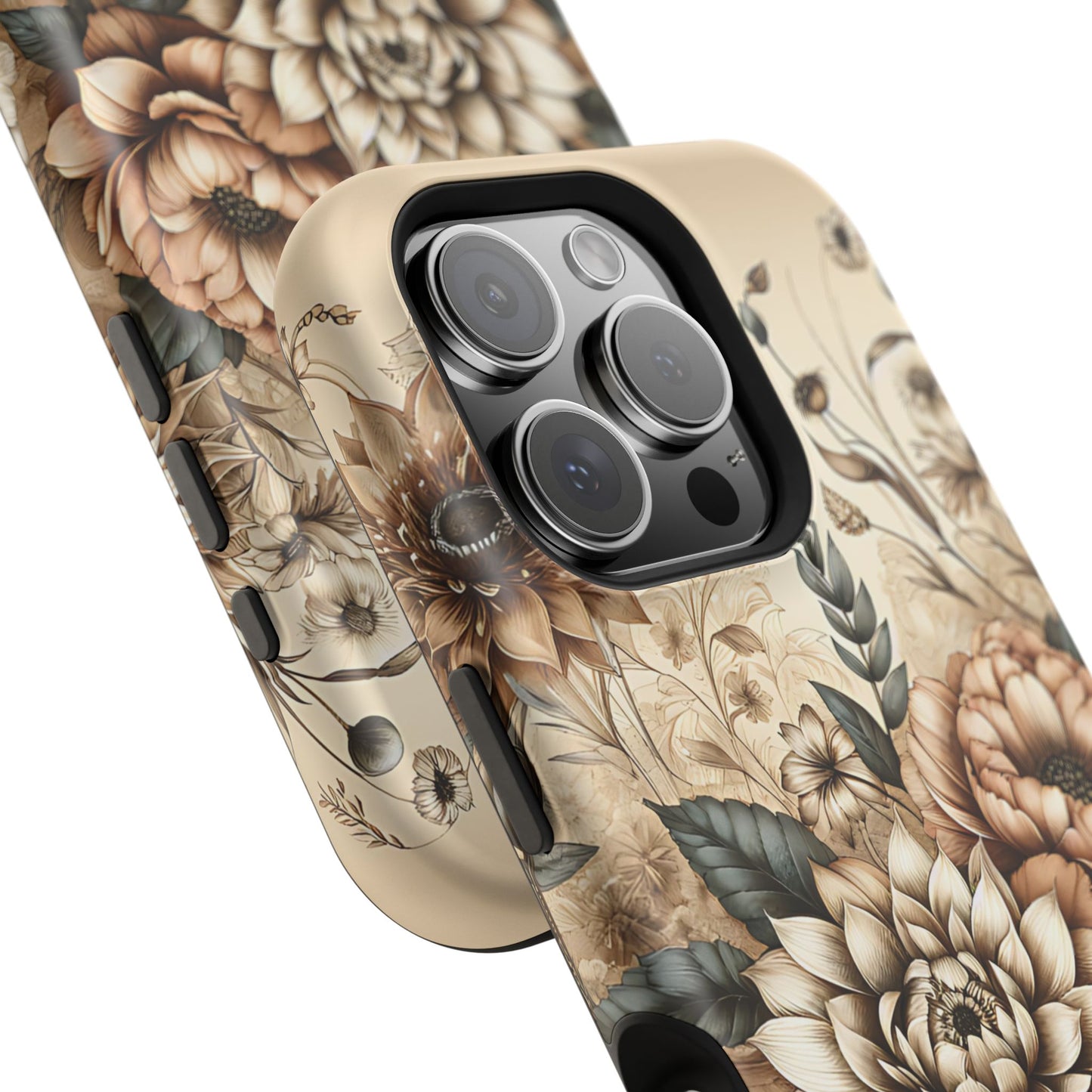 Boho flowers MagSafe Tough Iphone Case