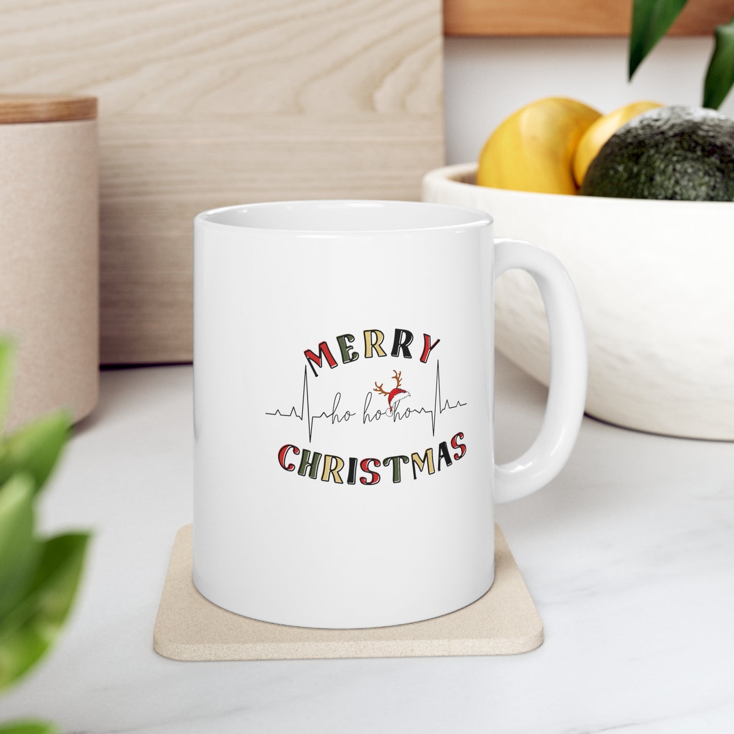 Merry Christmas, Nurse Christmas mug, Ceramic Mug 11oz, christmas gift.