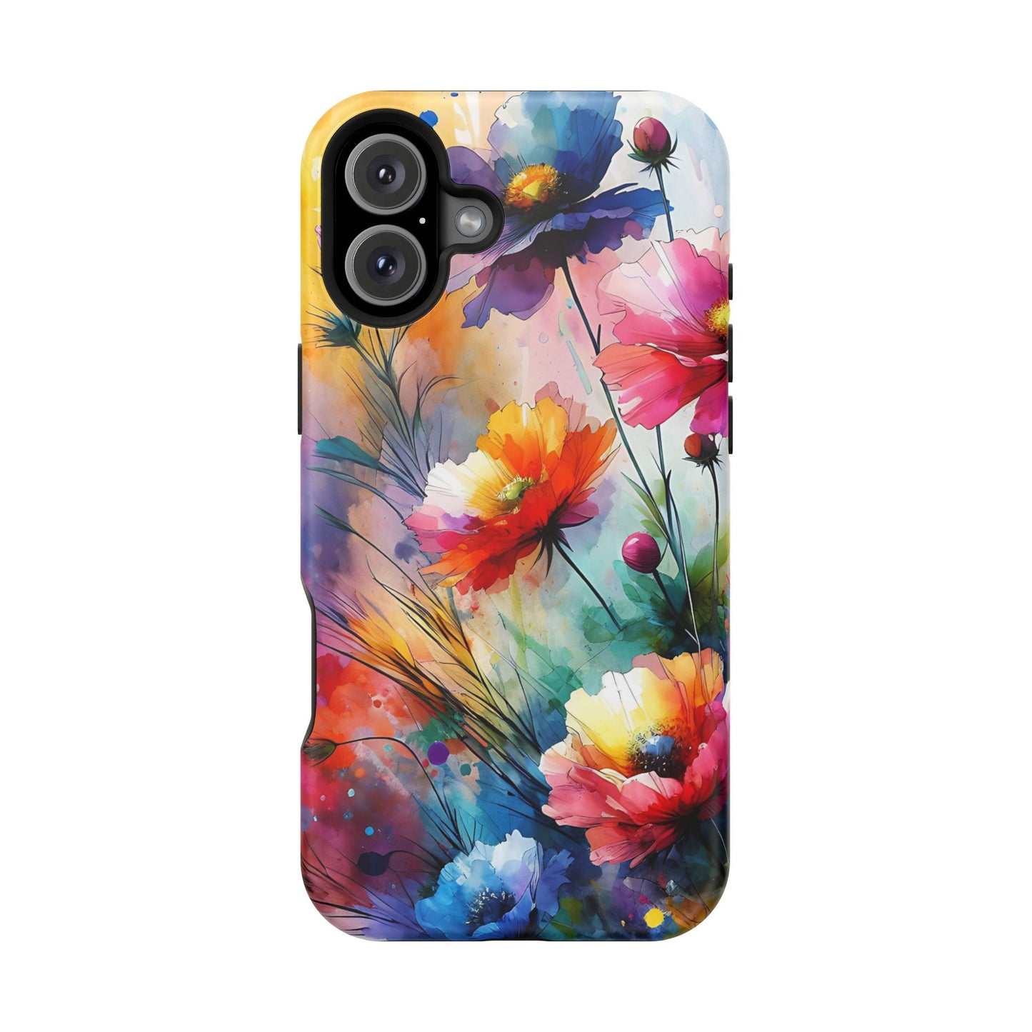 Flowers Style MagSafe Tough Iphone Case