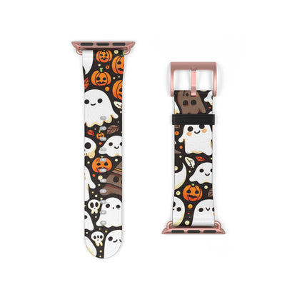 Halloween Faux Leather Apple Watch Band