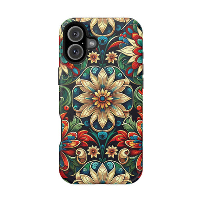 Celestial flowers MagSafe Tough Iphone Case