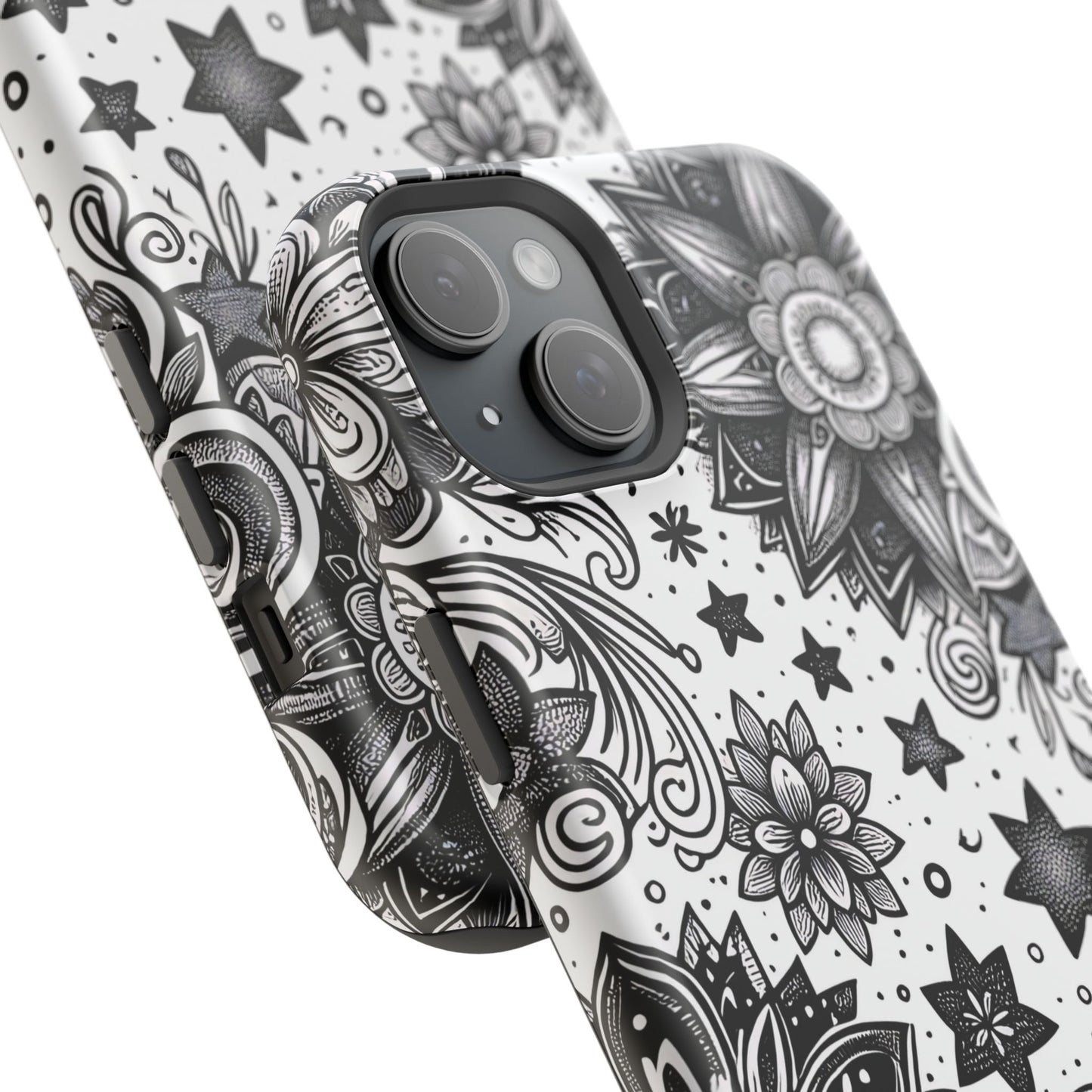 Celestial flowers MagSafe Tough Iphone Case