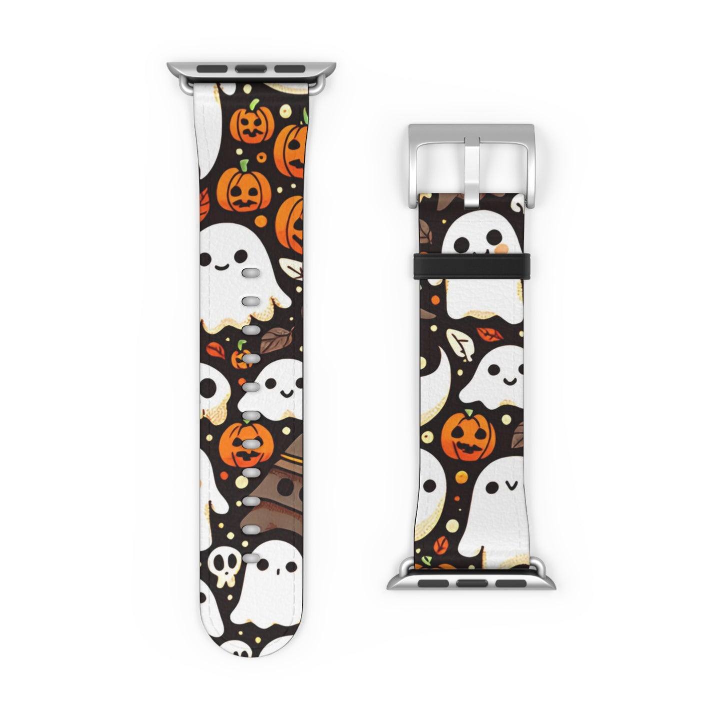 Halloween Faux Leather Apple Watch Band