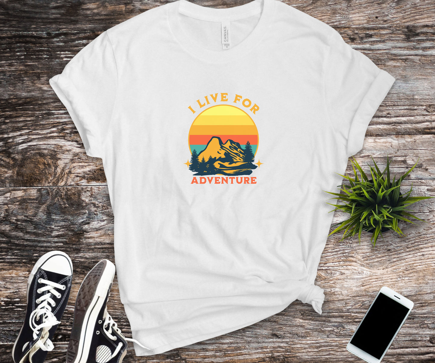 I live for adventure, Trip shirt, travel shirt