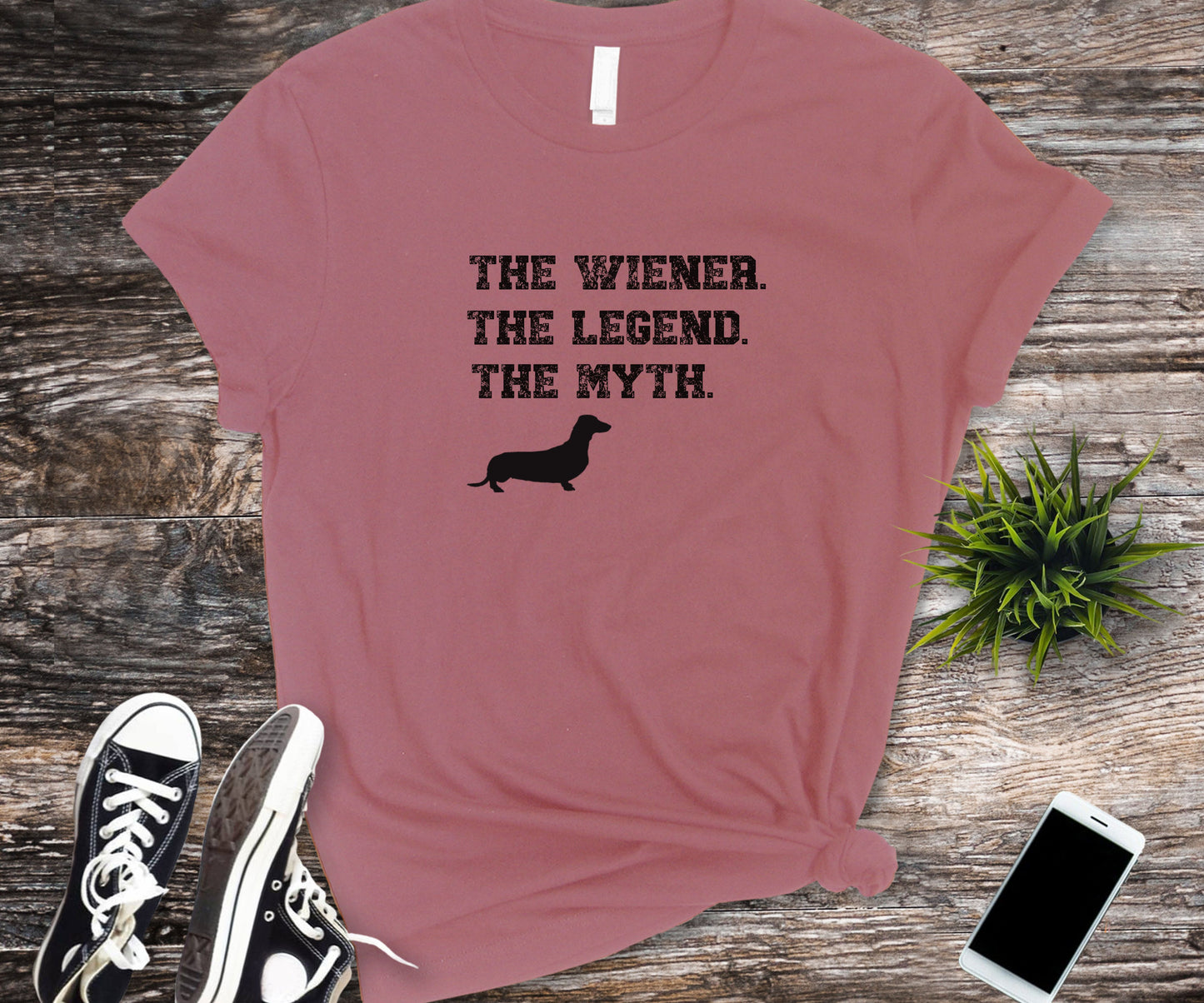 The wiener. The Legend. The Myth. Wiener lover shirt, Shirt for wiener owner, wiener shirt