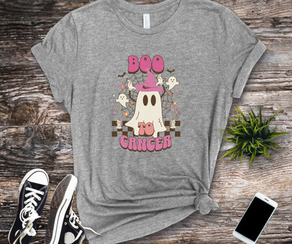 Boo to cancer, cancer awareness, cancer shirt