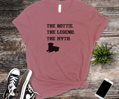 The Rottweiler. The Legend. The Myth, Rottweiler shirt