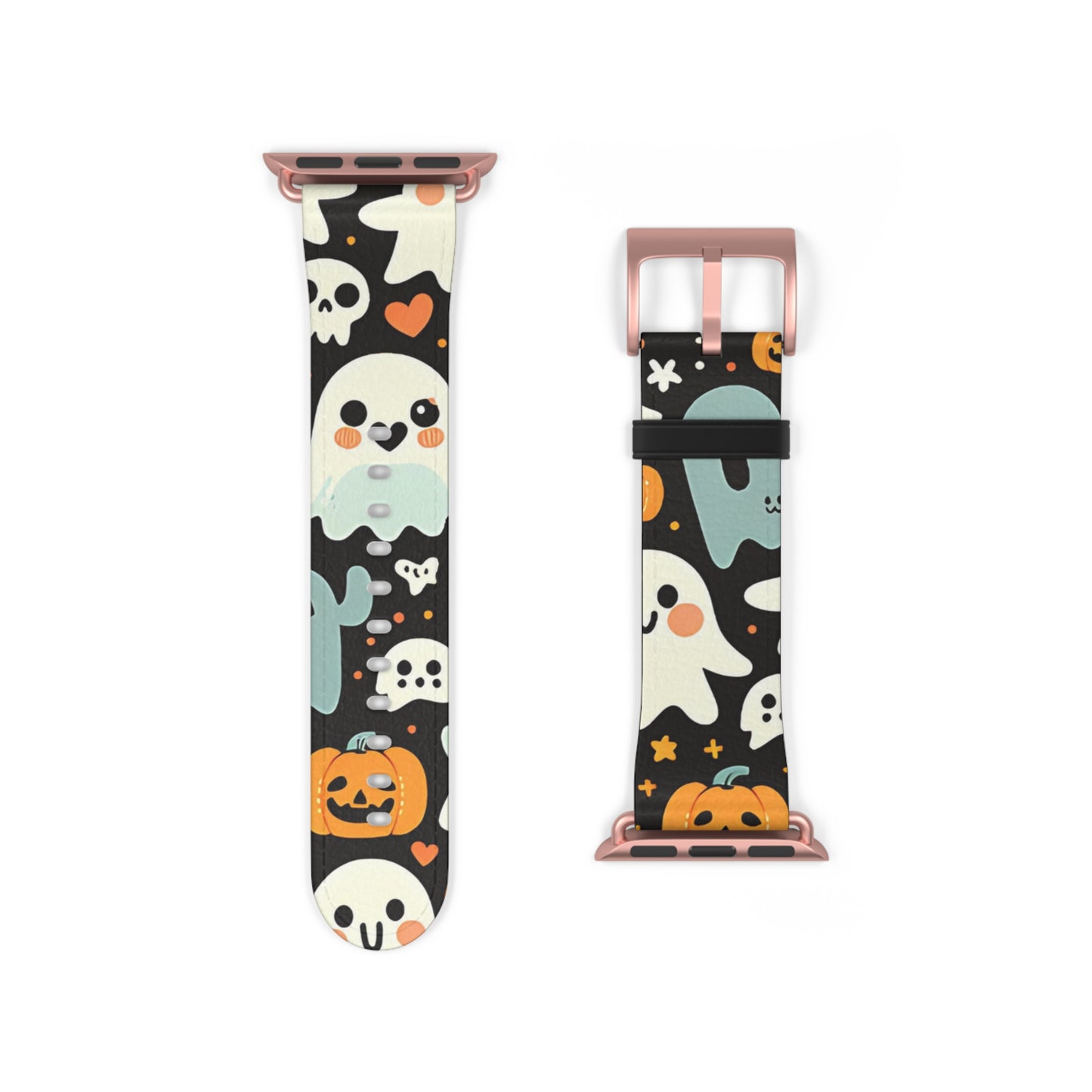 Halloween Faux Leather Apple Watch Band