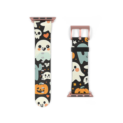 Halloween Faux Leather Apple Watch Band