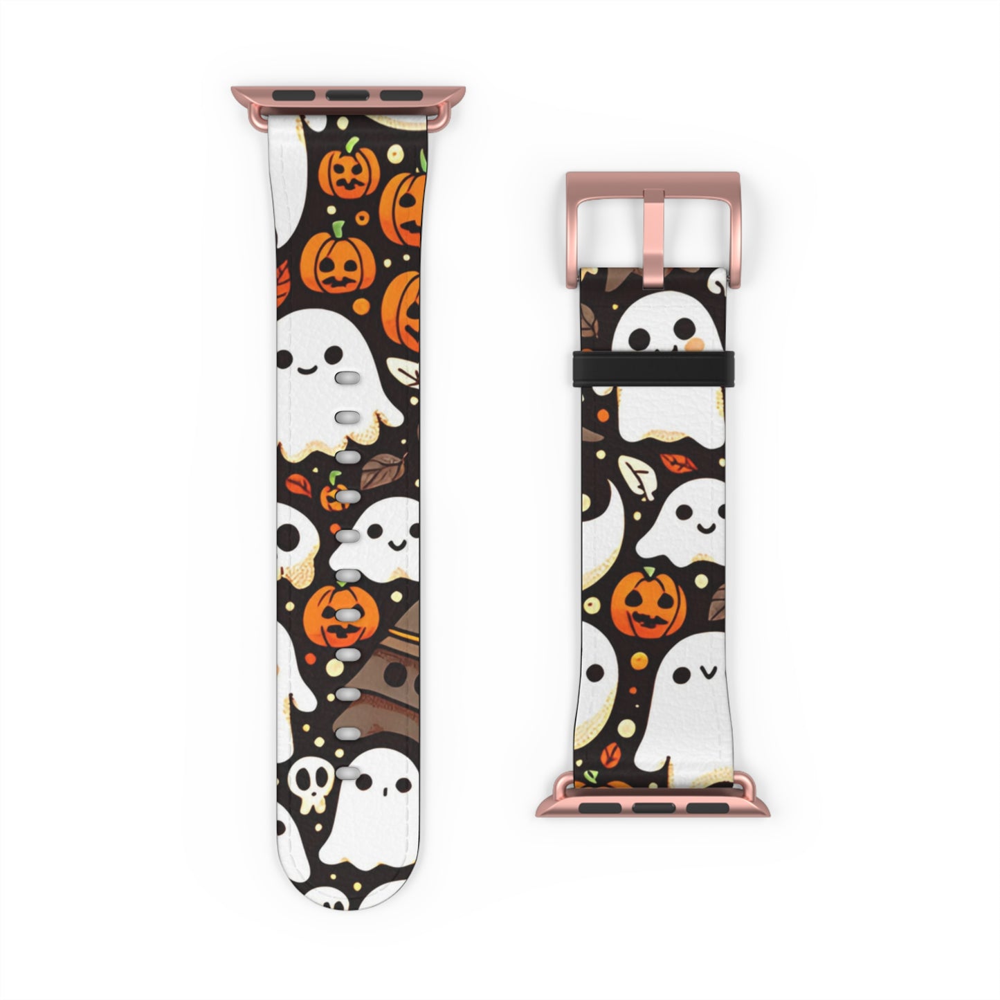 Halloween Faux Leather Apple Watch Band