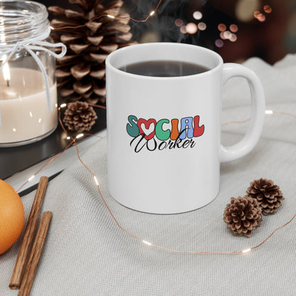 Social Worker mug, Gift For Social Worker, Ceramic Mug