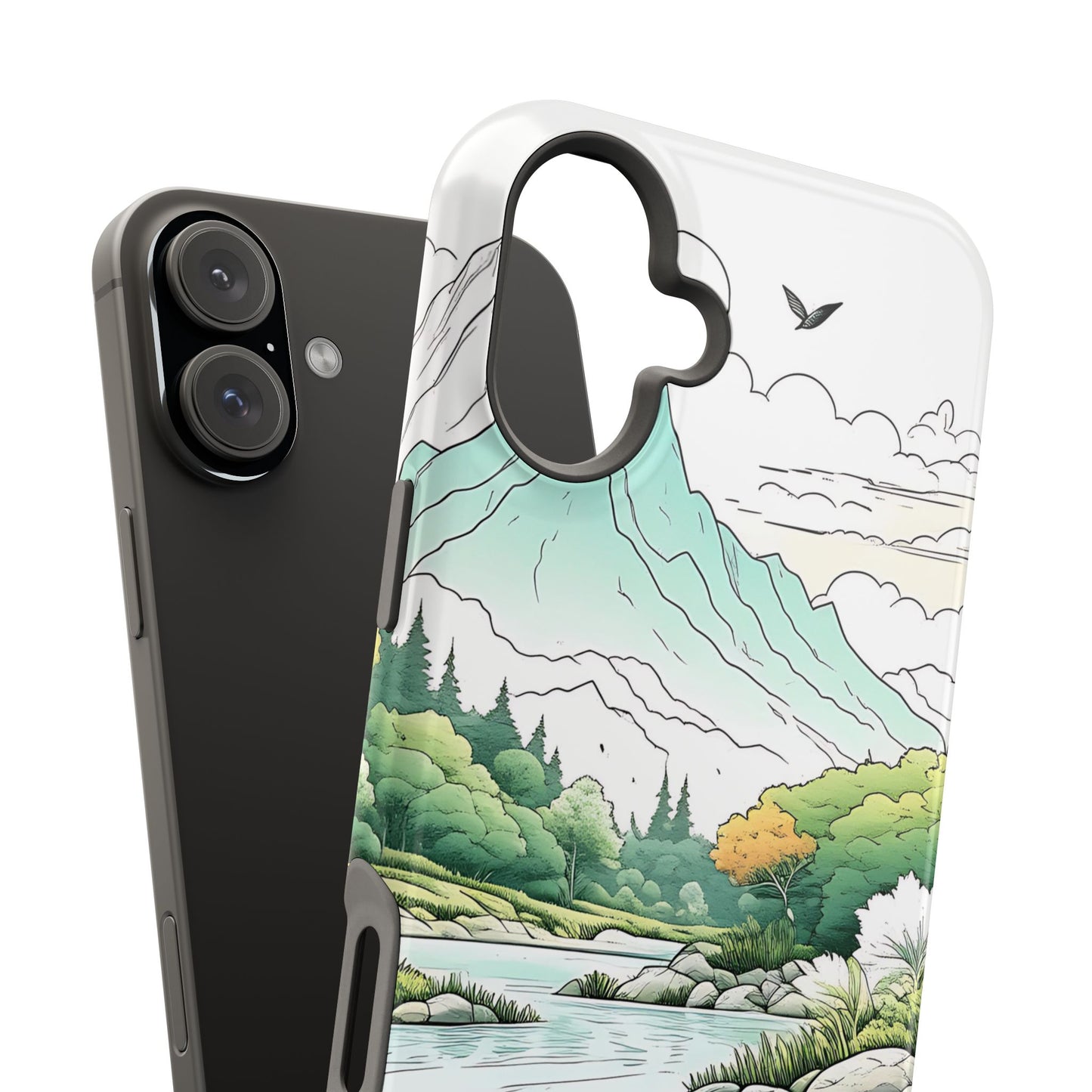 Mountain MagSafe Tough Iphone Case