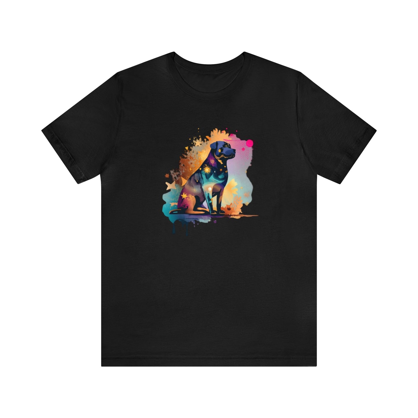 Rottweiler shirt, colorful shirt, psychedelic shirt,  dog lover shirt