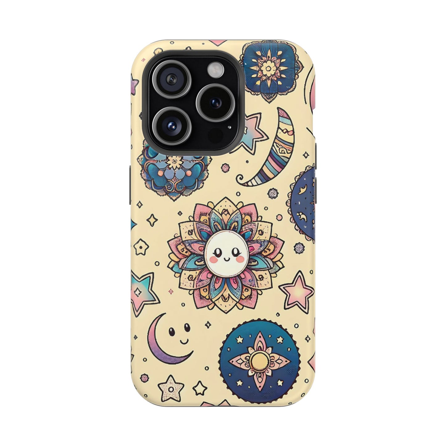 Celestial flowers MagSafe Tough Iphone Case