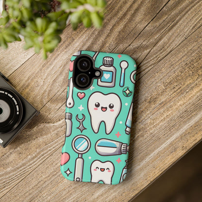 Kawai dentist MagSafe Tough Iphone Case