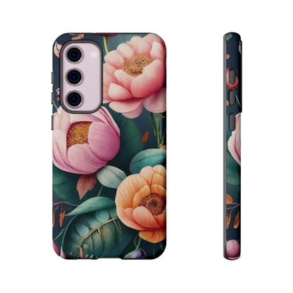 wildflower phone case, flower iphone case, flower Samsung case