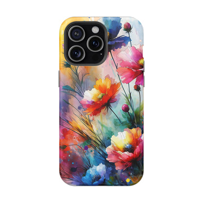 Flowers Style MagSafe Tough Iphone Case