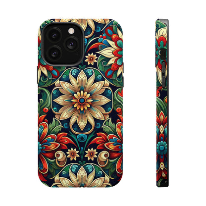 Celestial flowers MagSafe Tough Iphone Case