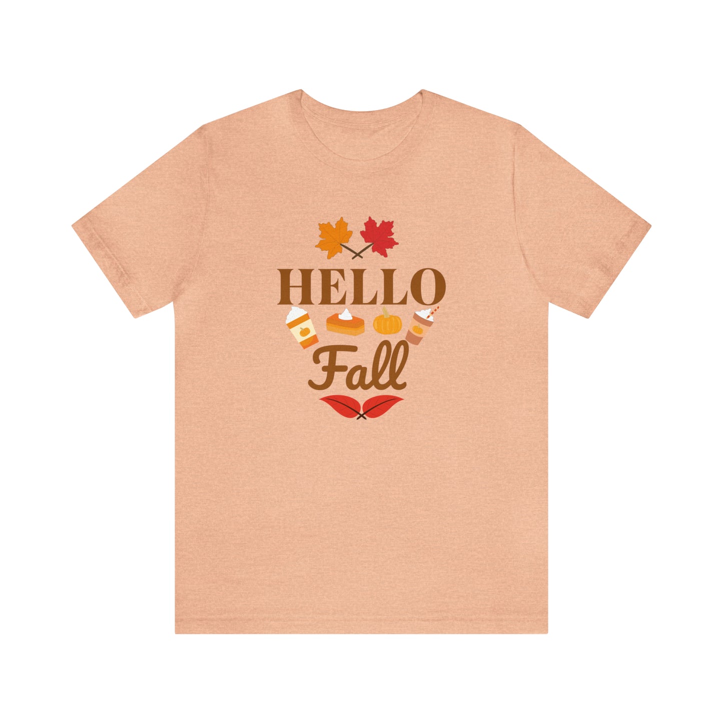 hello fall shirt, fall Outfit for Woman