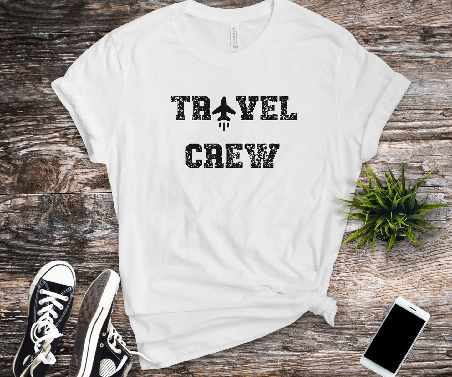 Travel crew, matching travel shirt