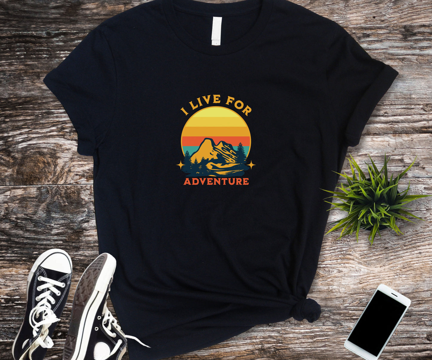 I live for adventure, Trip shirt, travel shirt